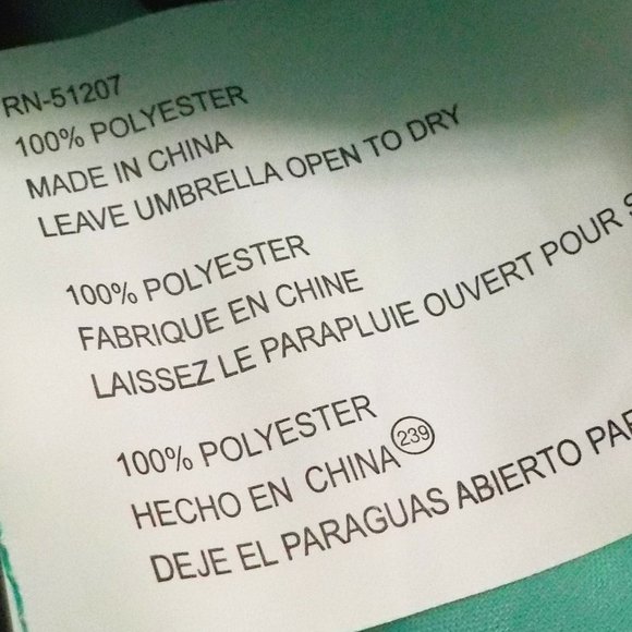 Misty Harbor Rainbow Stripe Auto Open Umbrella W/Slipcover & Hand Strap NWT - Picture 7 of 7